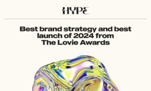 Hype gewinnt mehrere Auszeichnungen für den besten Launch und die beste Markenintegration bei den 14. Annual Lovie Awards.